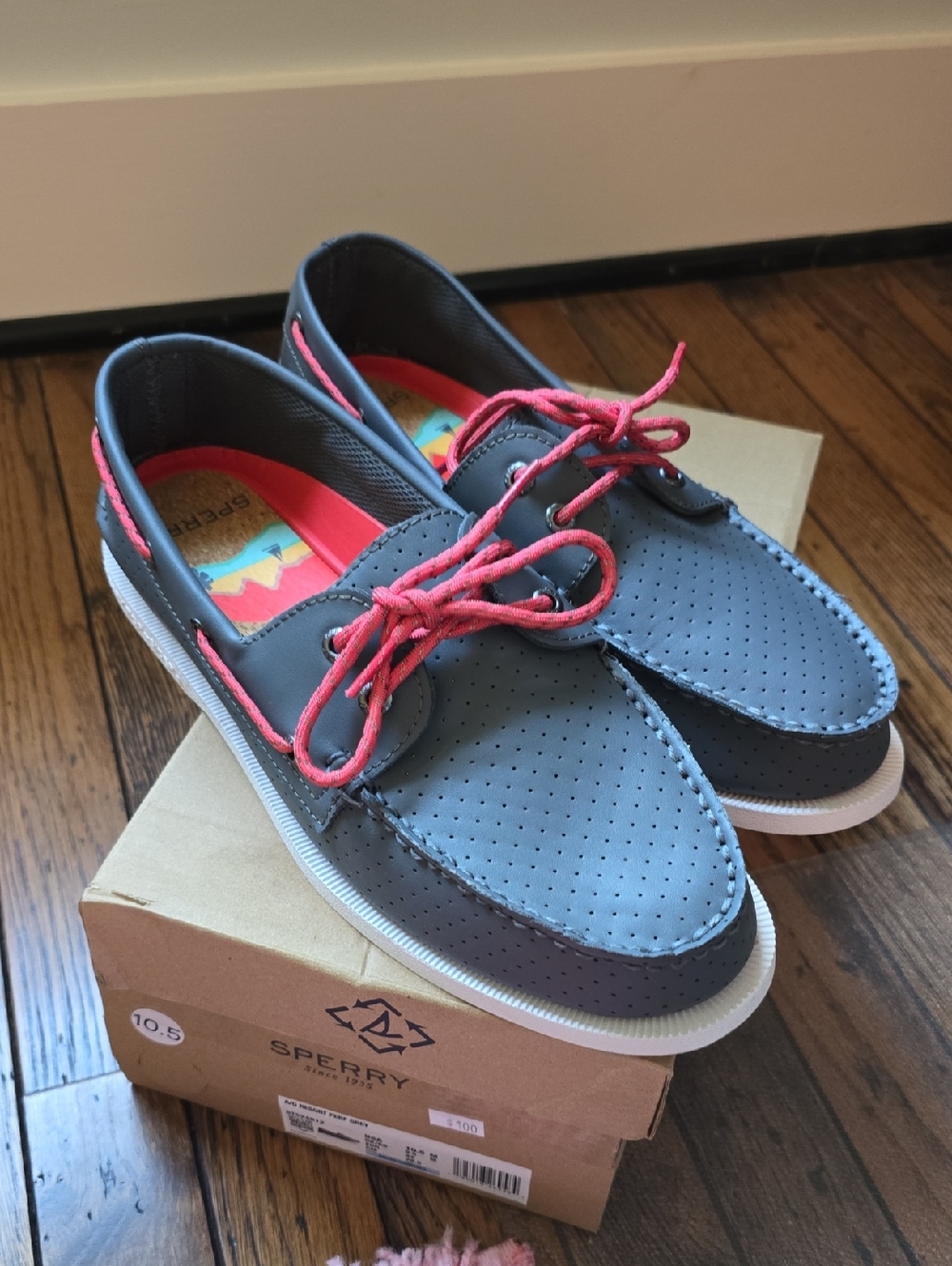 Sperry Top Sider Resort Leather - BNIB 10-1/2